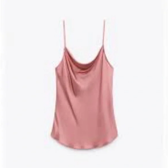 ZARA LIMITED EDITION SATIN EFFECT TANK TOP - Picture 4 of 6